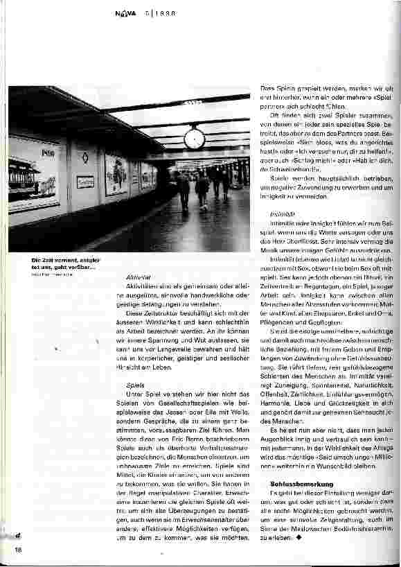 Vorschauseite 3: Die Gestaltung der Zeit