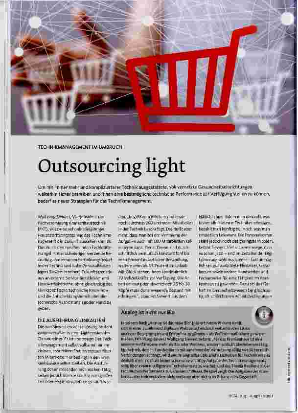 Vorschauseite 1: Outsourcing light