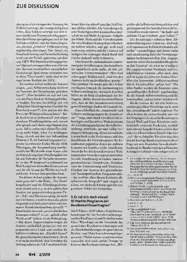 Vorschauseite 3: Mit Urwahl alles gut für die Selbstverwaltung?