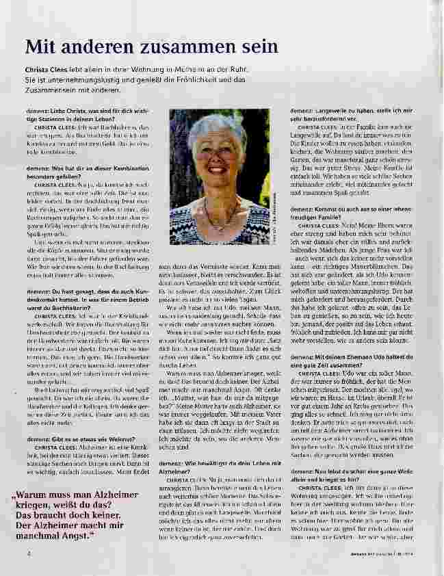 Vorschauseite 1: Mit anderen zusammen sein