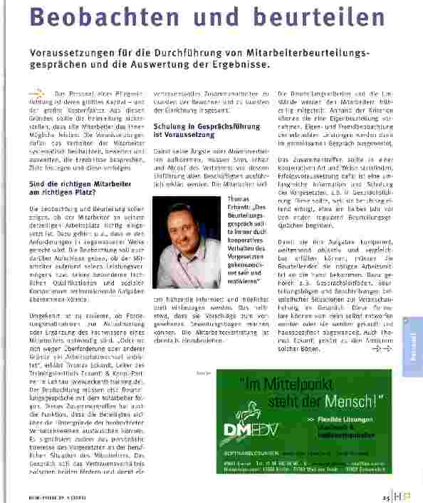 Vorschauseite 1: Beobachten und beurteilen