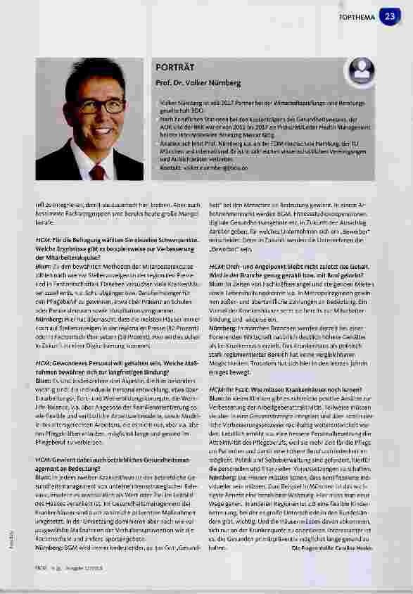 Vorschauseite 2: „Benefitpakete müssen individueller sein“
