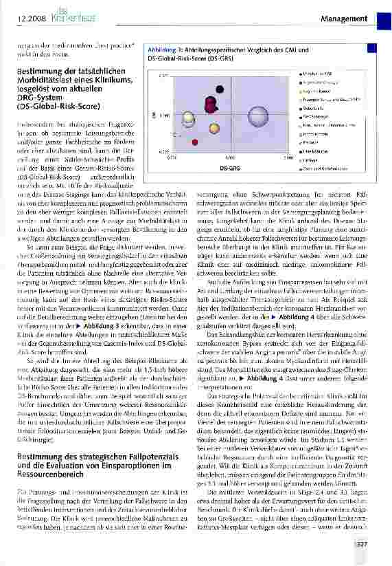 Vorschauseite 5: Disease Staging -Ein Casemix-Instrument mit vielfältigen Einsatzmöglichkeiten