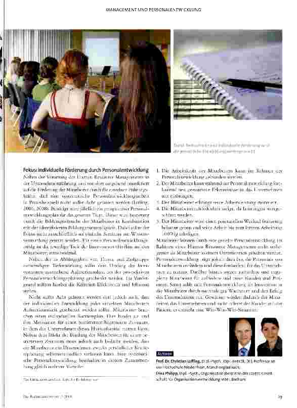 Vorschauseite 2: Erfolgsfaktor Mensch