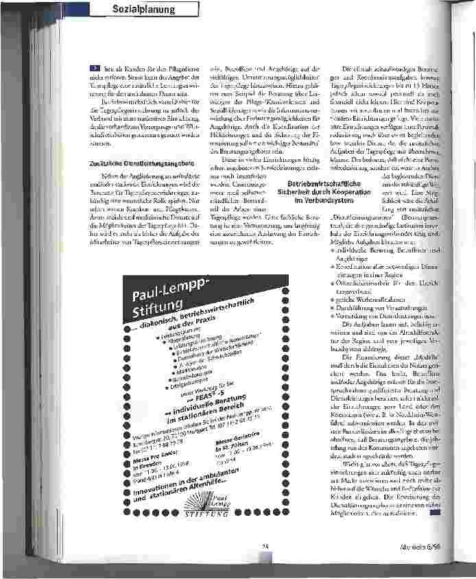 Vorschauseite 4: Die Zukunft der Tagespflege