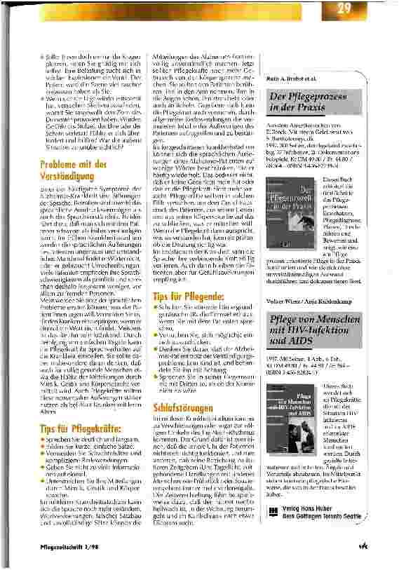 Vorschauseite 2: Anweisungen und Erklärungen überfordern oft den Dementen Die Alzheimer Gesellschaft informiert - Teil 3