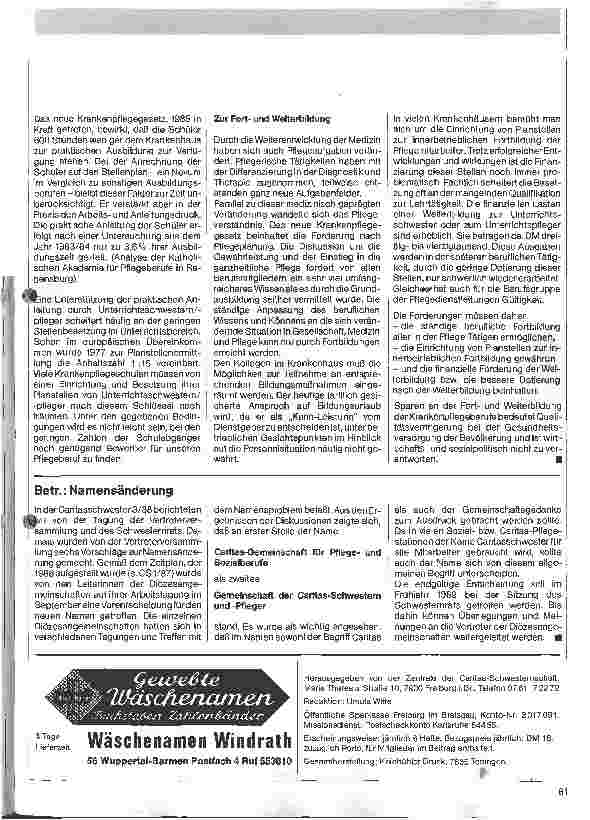 Vorschauseite 2: Situation Krankenhaus Ein Statement