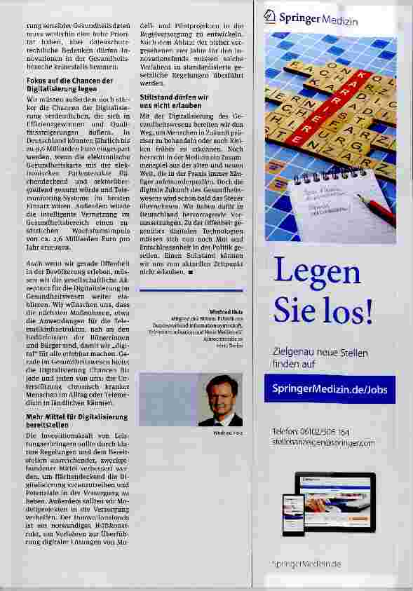 Vorschauseite 3: Wir dürfen nicht nachlassen