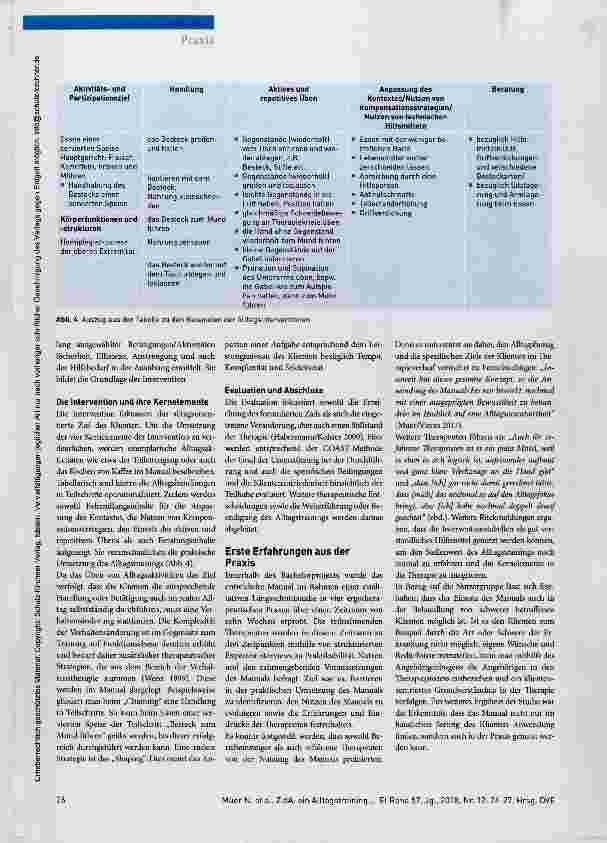 Vorschauseite 3: Schritt für Schritt zurück in den Alltag