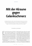 Vorschauseite 1: Mit der Alraune gegen Gelenkschmerz