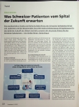 Vorschauseite 1: Was Schweizer Patienten vom Spital der Zukunft erwarten