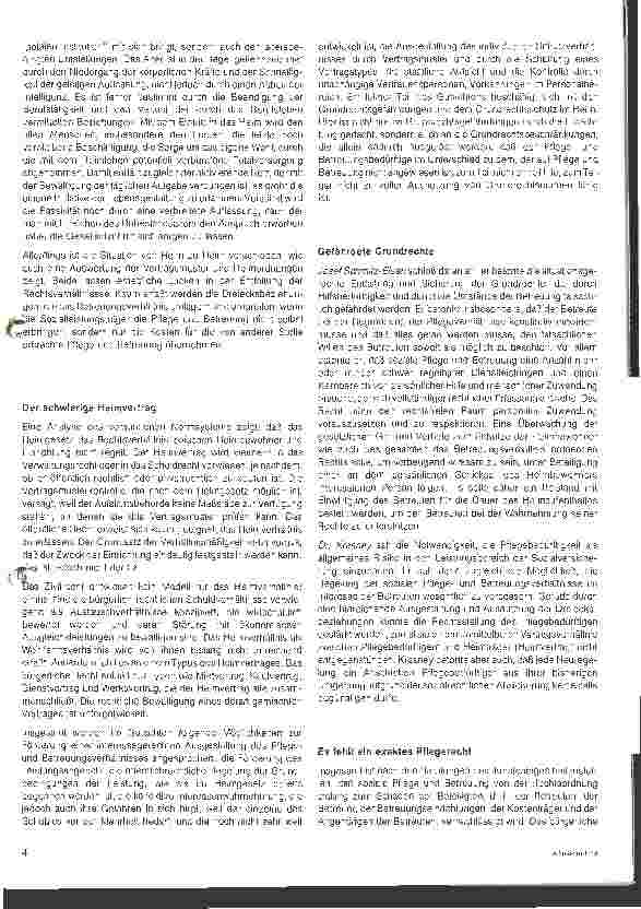 Vorschauseite 2: Das Recht der Pflege -und Betreuungsverhältnisse