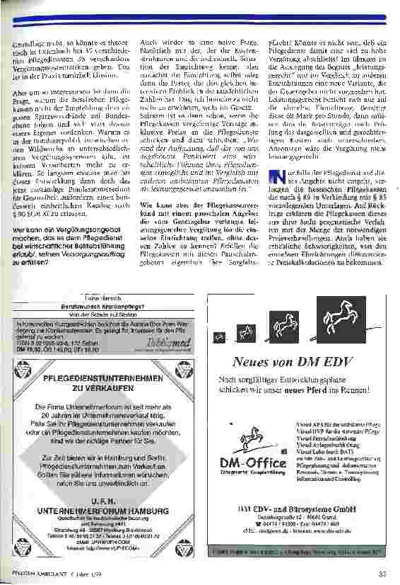 Vorschauseite 2: Verhandlungschaos Vergütungschaos Zu den Vergütungsverhandlungen nach § SGB XI in Hessen