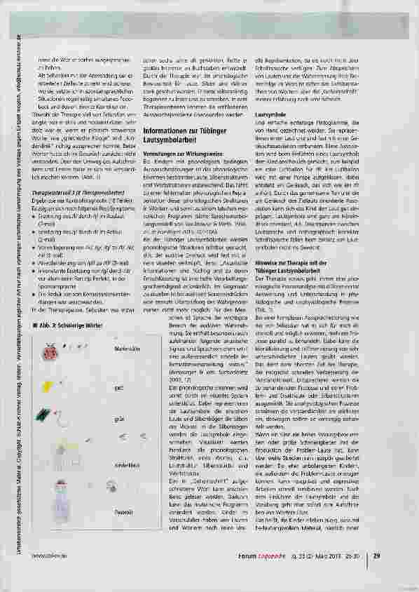 Vorschauseite 4: Ist Logopädie „doof?