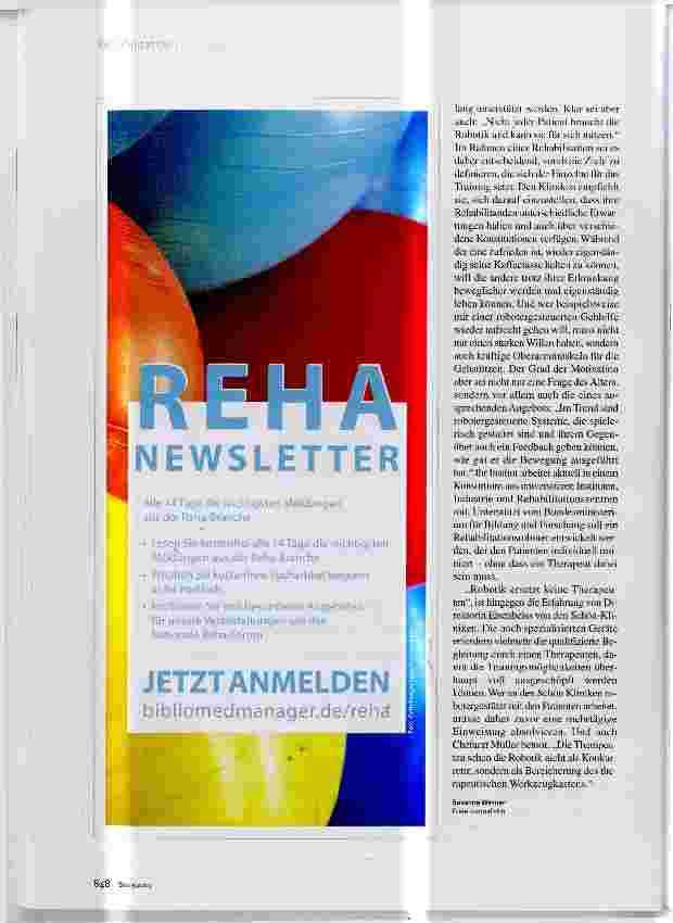Vorschauseite 3: Technologie Mit Kollege Roboter im Dauereinsatz