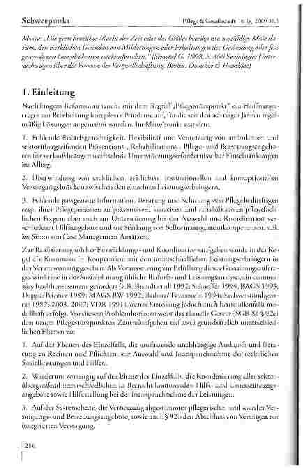 Vorschauseite 2: Pflegestützpunkte als Brücken im System: Anmerkungen zu Vernetzungschancen