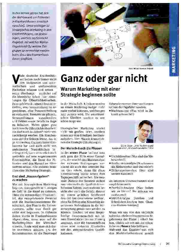 Vorschauseite 1: Ganz oder gar nicht
