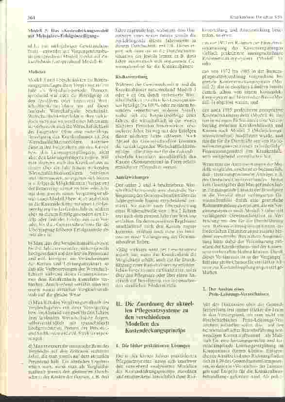 Vorschauseite 3: Die Modelle des Kostendeckungsprinzips: ihre Maßstäbe, Risikound Anreizwirkungen