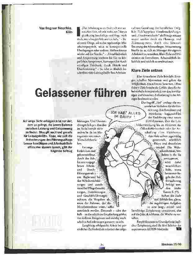 Vorschauseite 1: Gelassener führen