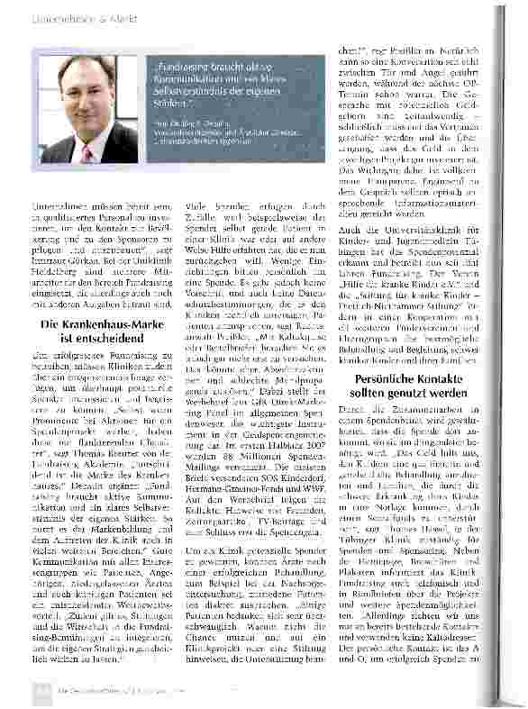 Vorschauseite 3: Fundraising im Gesundheitsmarkt: Spendenpotenzial nutzen