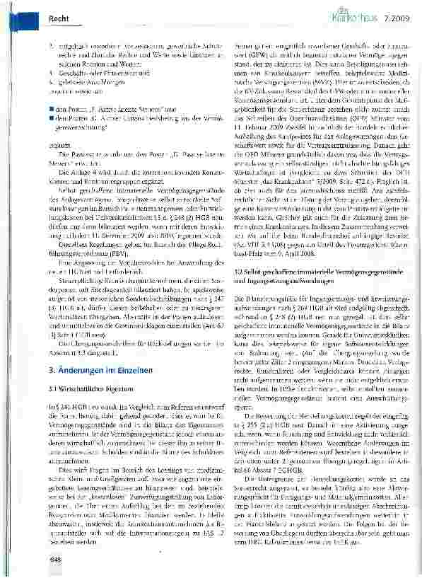 Vorschauseite 2: Das Bilanzrechtmodernisierungs-gesetz und seine Auswirkungen auf den Jahresabschluss (II)