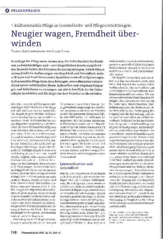 Vorschauseite 1: Neugier wagen, Fremdheit überwinden