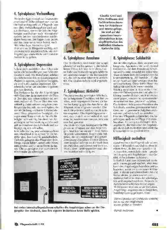 Vorschauseite 3: Pflegende begleiten durch die Krise