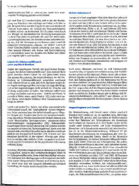 Vorschauseite 2: Patienten mit Doppeldiagnosen - eine Herausforderung für die psychiatrische Pflege