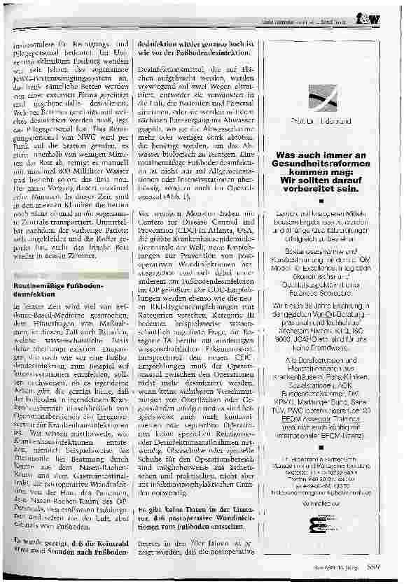 Vorschauseite 2: Viele Hygienerituale sind überflüssig