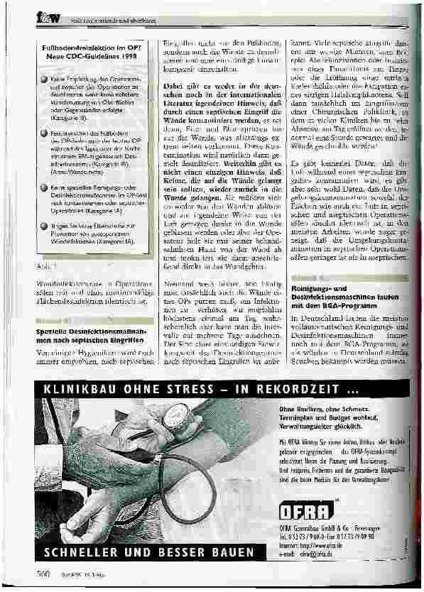 Vorschauseite 3: Viele Hygienerituale sind überflüssig