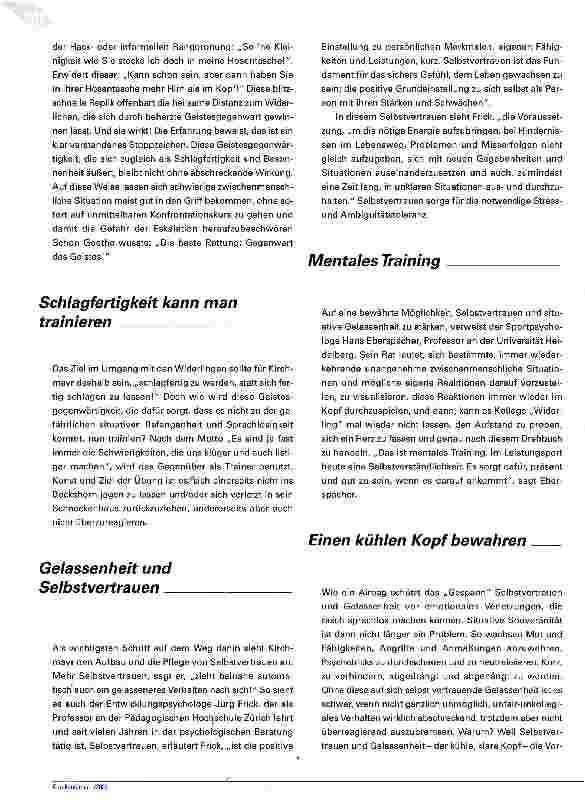 Vorschauseite 2: Problem Unkollegialität Wie man unkollegialem Verhalten am Arbeitsplatz begegnen kann