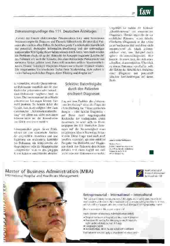 Vorschauseite 3: eAkte ist noch nicht ausgereift