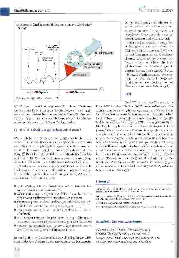 Vorschauseite 4: Qualitätsmanagement im UKE:Wie geht es nach den Zertifizierungen weiter?