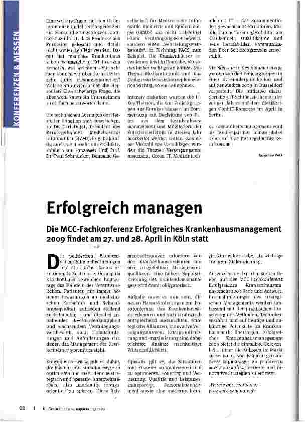 Vorschauseite 3: IT ist kein Selbstzweck