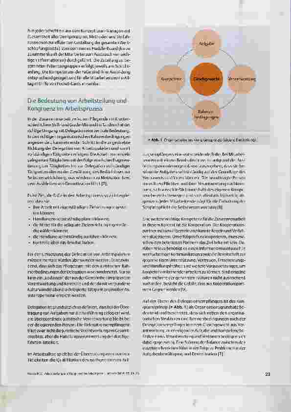 Vorschauseite 3: Arbeitsteilung und Kongruenz im Arbeitsprozess