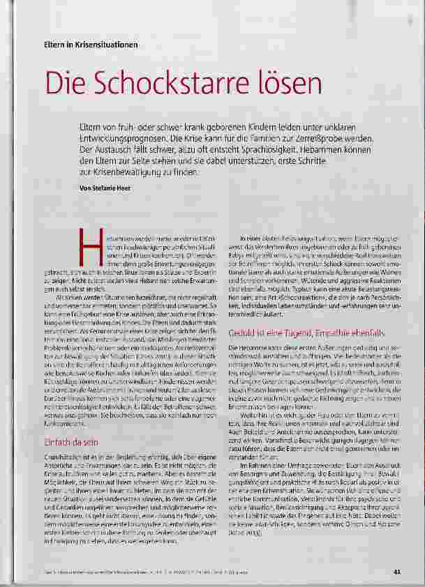Vorschauseite 1: Die Schockstarre lösen