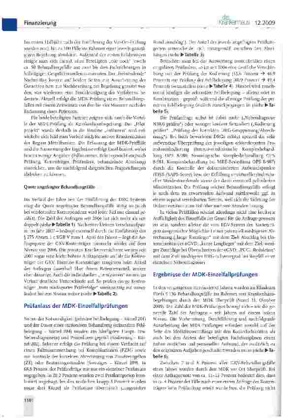 Vorschauseite 2: Die AADK-Prüfung als Krankenhaus begehung