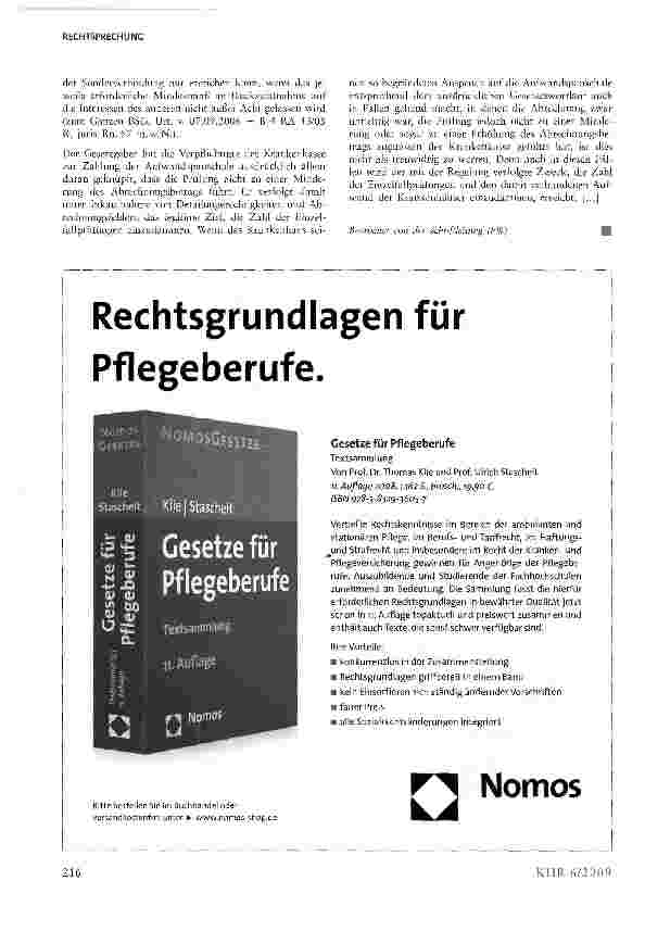 Vorschauseite 4: Zahlung der Aufwandspauschale nach § 275 Abs. ic Satz 3 SGBV bei fehlerhafter Kodierung