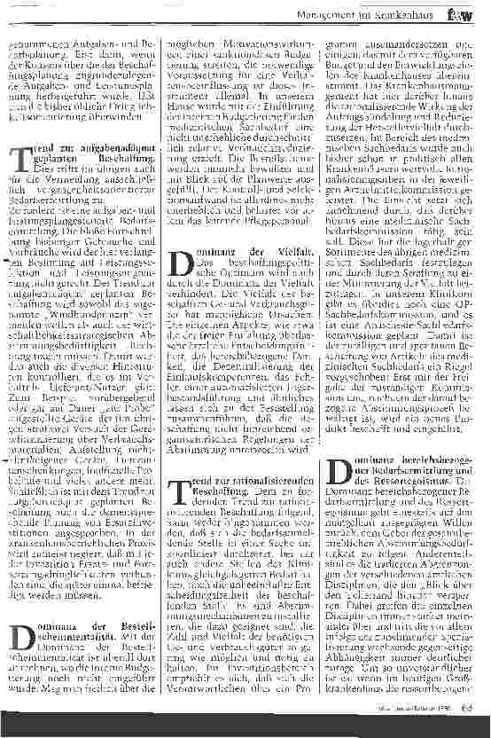 Vorschauseite 3: Wirtschaftlichkeitssteigernde Einkaufspolitik I