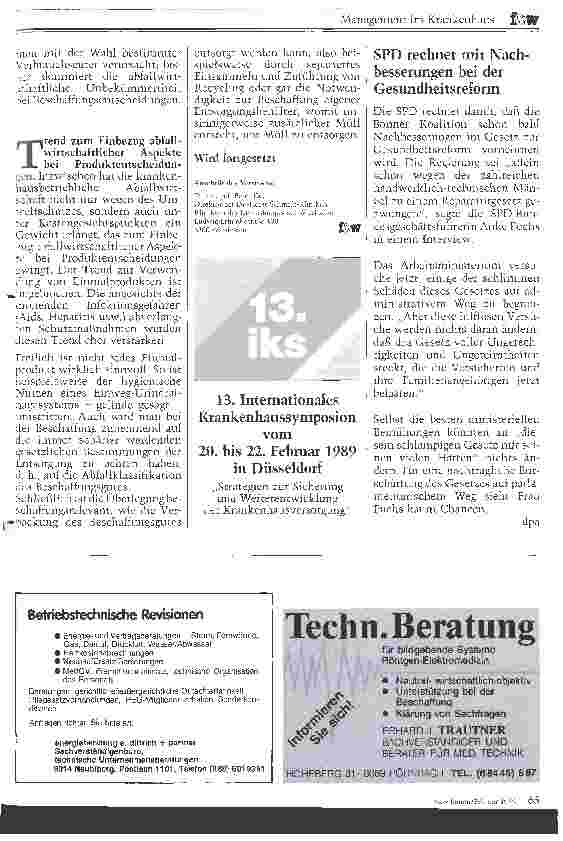 Vorschauseite 5: Wirtschaftlichkeitssteigernde Einkaufspolitik I