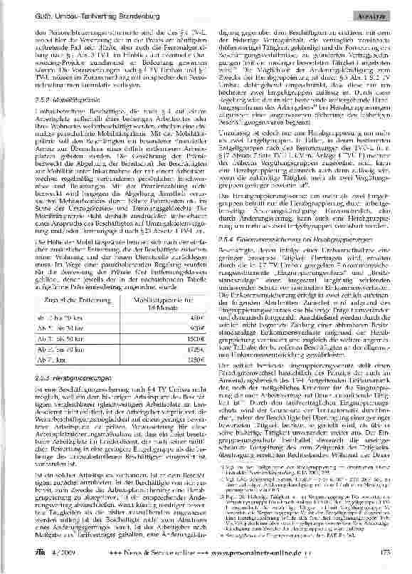 Vorschauseite 4: Der TV Umbau Brandenburg