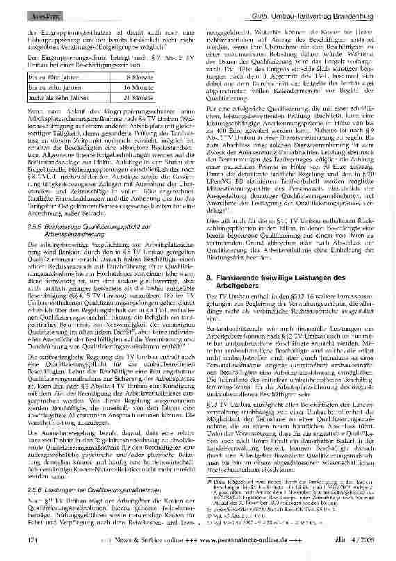 Vorschauseite 5: Der TV Umbau Brandenburg