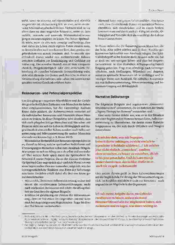 Vorschauseite 2: Wer hofft, ist jung Spiritualität als Motivationsquelle im Alter