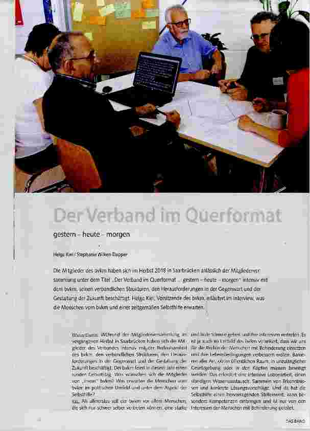 Vorschauseite 1: Der verband im Querformat