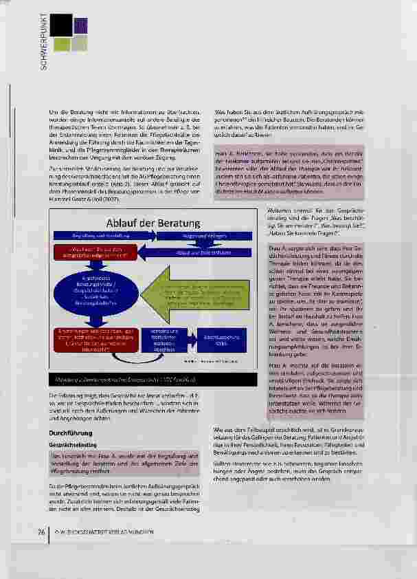 Vorschauseite 4: Pflegeberatung in der Onkologie am Beispiel einer hämatologischen Patientin