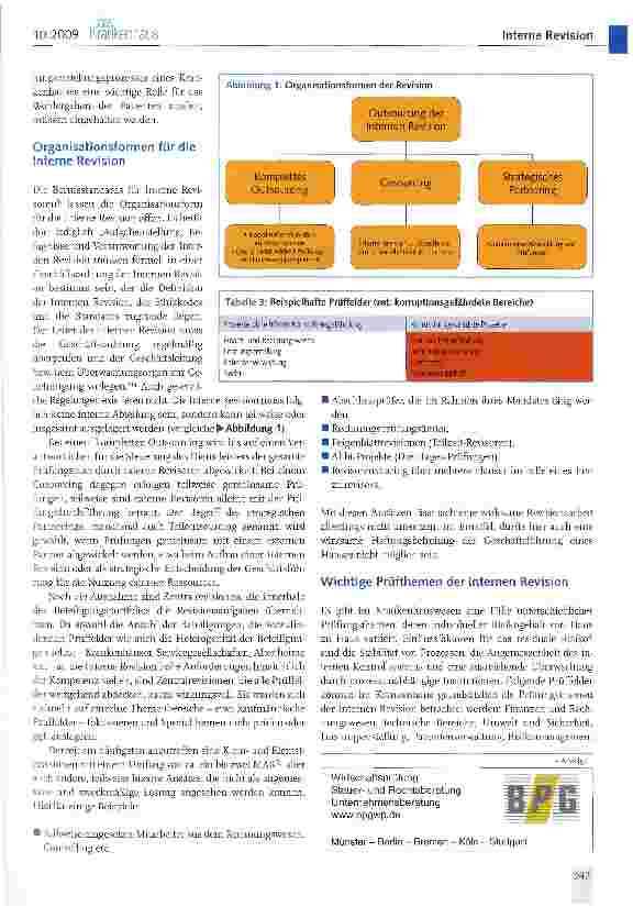 Vorschauseite 3: Grundlagen der internen Revision im Krankenhaus
