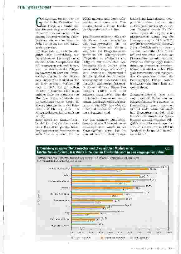 Vorschauseite 2: Verbreitung von Pflegeinformations-Systemen in Deutschland und Osterreich