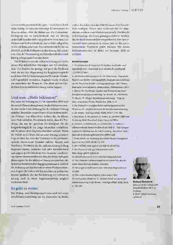 Vorschauseite 4: Work in progress: Reform der Kinderund Jugendhilfe