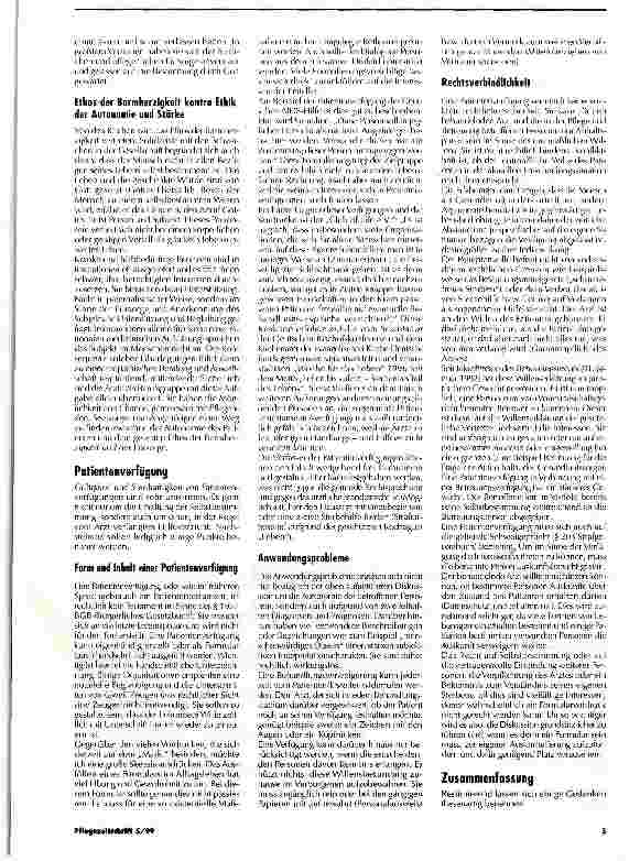 Vorschauseite 4: Patientenverfügungen - ein Beitrag zur Gestaltung der letzten Lebensphase? Eine Auseinandersetzung mit ethischen Aspekten der Patientenautonomie