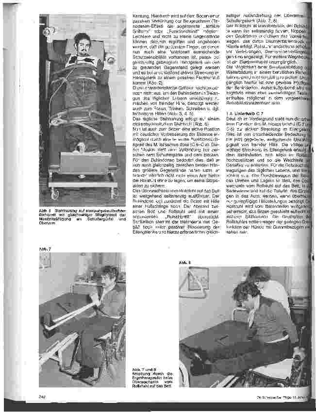 Vorschauseite 3: Die Rehabilitation traumatischer Querschnittgelähmter 5. Folge: Behandlungsziele der Rehabilitation